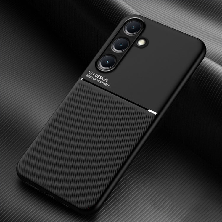 Classic Tilt Strip Grain Magnetic PC Hybrid TPU Phone Case, For Samsung Galaxy S26+ 5G, For Samsung Galaxy S26 Ultra 5G, For Samsung Galaxy S26 5G, For Samsung Galaxy S25 Edge 5G, For Samsung Galaxy S25 5G, For Samsung Galaxy S25+ 5G                   ...