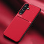 Classic Tilt Strip Grain Magnetic PC Hybrid TPU Phone Case, For Samsung Galaxy S26+ 5G, For Samsung Galaxy S26 Ultra 5G, For Samsung Galaxy S26 5G, For Samsung Galaxy S25 Edge 5G, For Samsung Galaxy S25 5G, For Samsung Galaxy S25+ 5G                   ...