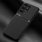 Classic Tilt Strip Grain Magnetic PC Hybrid TPU Phone Case, For Samsung Galaxy S26+ 5G, For Samsung Galaxy S26 Ultra 5G, For Samsung Galaxy S26 5G, For Samsung Galaxy S25 Edge 5G, For Samsung Galaxy S25 5G, For Samsung Galaxy S25+ 5G                   ...