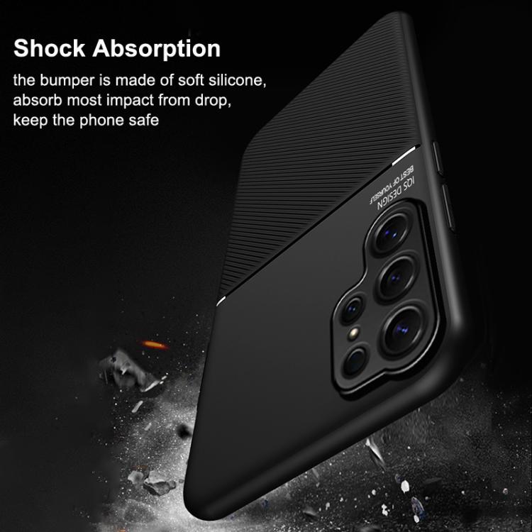 Classic Tilt Strip Grain Magnetic PC Hybrid TPU Phone Case, For Samsung Galaxy S26+ 5G, For Samsung Galaxy S26 Ultra 5G, For Samsung Galaxy S26 5G, For Samsung Galaxy S25 Edge 5G, For Samsung Galaxy S25 5G, For Samsung Galaxy S25+ 5G                   ...