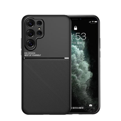 Classic Tilt Strip Grain Magnetic PC Hybrid TPU Phone Case, For Samsung Galaxy S26+ 5G, For Samsung Galaxy S26 Ultra 5G, For Samsung Galaxy S26 5G, For Samsung Galaxy S25 Edge 5G, For Samsung Galaxy S25 5G, For Samsung Galaxy S25+ 5G                   ...