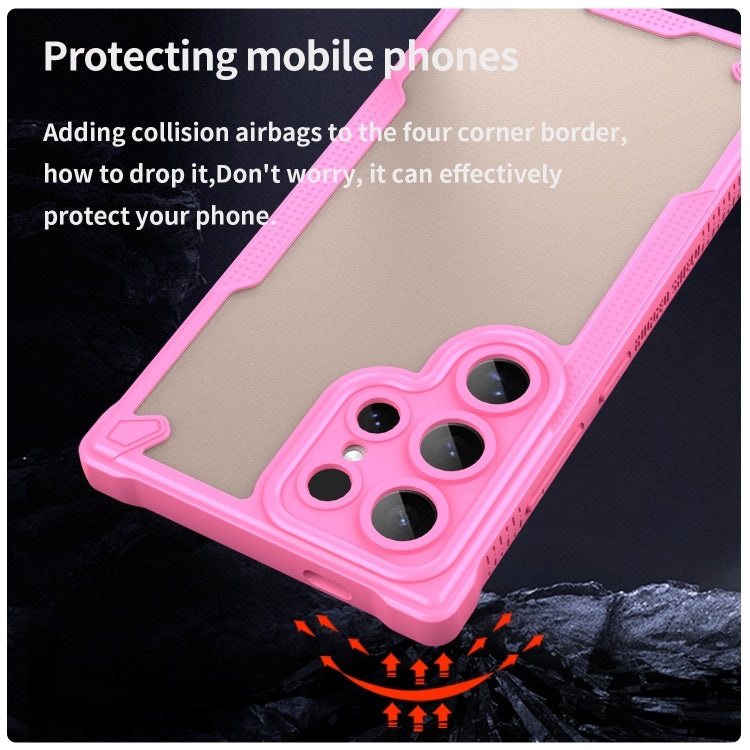 Armor Glaze PC Hybrid TPU Phone Case, For Samsung Galaxy S24 Ultra 5G, For Samsung Galaxy S24+ 5G, For Samsung Galaxy S24 5G, For Samsung Galaxy S23 Ultra 5G, For Samsung Galaxy S23+ 5G, For Samsung Galaxy S23 5G, For Samsung Galaxy S22 Ultra 5G       ...