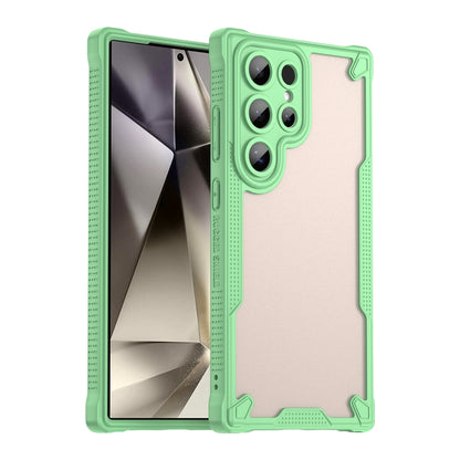 Armor Glaze PC Hybrid TPU Phone Case, For Samsung Galaxy S24 Ultra 5G, For Samsung Galaxy S24+ 5G, For Samsung Galaxy S24 5G, For Samsung Galaxy S23 Ultra 5G, For Samsung Galaxy S23+ 5G, For Samsung Galaxy S23 5G, For Samsung Galaxy S22 Ultra 5G       ...