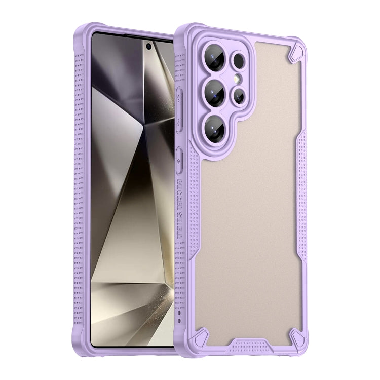 Armor Glaze PC Hybrid TPU Phone Case, For Galaxy S26 FE 5G, For Samsung Galaxy S26+ 5G, For Samsung Galaxy S26 Ultra 5G, For Samsung Galaxy S26 5G, For Samsung Galaxy S25 FE 5G, For Samsung Galaxy S25 5G, For Samsung Galaxy S25+ 5G                     ...
