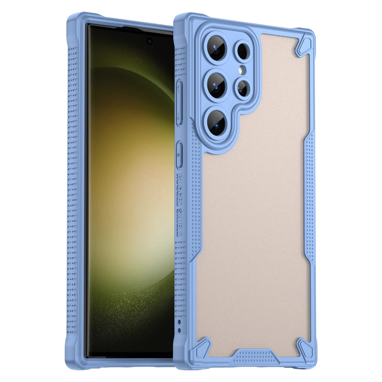 Armor Glaze PC Hybrid TPU Phone Case, For Samsung Galaxy S24 Ultra 5G, For Samsung Galaxy S24+ 5G, For Samsung Galaxy S24 5G, For Samsung Galaxy S23 Ultra 5G, For Samsung Galaxy S23+ 5G, For Samsung Galaxy S23 5G, For Samsung Galaxy S22 Ultra 5G       ...
