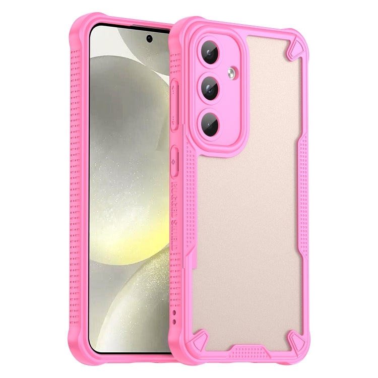 Armor Glaze PC Hybrid TPU Phone Case, For Galaxy S26 FE 5G, For Samsung Galaxy S26+ 5G, For Samsung Galaxy S26 Ultra 5G, For Samsung Galaxy S26 5G, For Samsung Galaxy S25 FE 5G, For Samsung Galaxy S25 5G, For Samsung Galaxy S25+ 5G                     ...