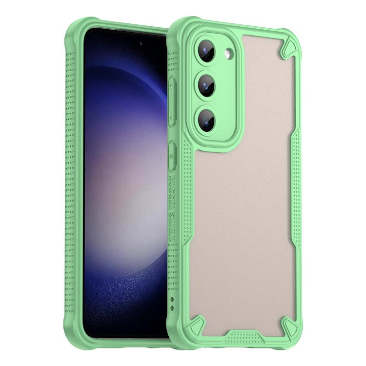 Armor Glaze PC Hybrid TPU Phone Case, For Samsung Galaxy S24 Ultra 5G, For Samsung Galaxy S24+ 5G, For Samsung Galaxy S24 5G, For Samsung Galaxy S23 Ultra 5G, For Samsung Galaxy S23+ 5G, For Samsung Galaxy S23 5G, For Samsung Galaxy S22 Ultra 5G       ...