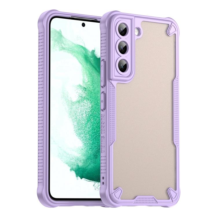 Armor Glaze PC Hybrid TPU Phone Case, For Samsung Galaxy S24 Ultra 5G, For Samsung Galaxy S24+ 5G, For Samsung Galaxy S24 5G, For Samsung Galaxy S23 Ultra 5G, For Samsung Galaxy S23+ 5G, For Samsung Galaxy S23 5G, For Samsung Galaxy S22 Ultra 5G       ...