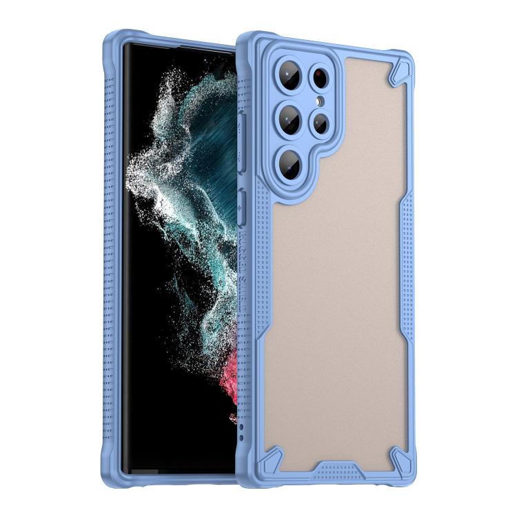 Armor Glaze PC Hybrid TPU Phone Case, For Samsung Galaxy S24 Ultra 5G, For Samsung Galaxy S24+ 5G, For Samsung Galaxy S24 5G, For Samsung Galaxy S23 Ultra 5G, For Samsung Galaxy S23+ 5G, For Samsung Galaxy S23 5G, For Samsung Galaxy S22 Ultra 5G       ...