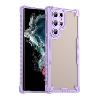 Armor Glaze PC Hybrid TPU Phone Case, For Samsung Galaxy S24 Ultra 5G, For Samsung Galaxy S24+ 5G, For Samsung Galaxy S24 5G, For Samsung Galaxy S23 Ultra 5G, For Samsung Galaxy S23+ 5G, For Samsung Galaxy S23 5G, For Samsung Galaxy S22 Ultra 5G       ...