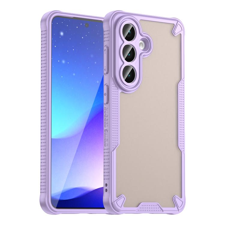 Armor Glaze PC Hybrid TPU Phone Case, For Galaxy S26 FE 5G, For Samsung Galaxy S26+ 5G, For Samsung Galaxy S26 Ultra 5G, For Samsung Galaxy S26 5G, For Samsung Galaxy S25 FE 5G, For Samsung Galaxy S25 5G, For Samsung Galaxy S25+ 5G                     ...