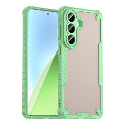 Armor Glaze PC Hybrid TPU Phone Case, For Galaxy S26 FE 5G, For Samsung Galaxy S26+ 5G, For Samsung Galaxy S26 Ultra 5G, For Samsung Galaxy S26 5G, For Samsung Galaxy S25 FE 5G, For Samsung Galaxy S25 5G, For Samsung Galaxy S25+ 5G                     ...