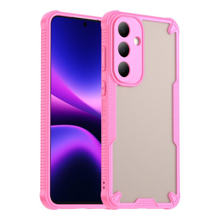 Armor Glaze PC Hybrid TPU Phone Case, For Galaxy S26 FE 5G, For Samsung Galaxy S26+ 5G, For Samsung Galaxy S26 Ultra 5G, For Samsung Galaxy S26 5G, For Samsung Galaxy S25 FE 5G, For Samsung Galaxy S25 5G, For Samsung Galaxy S25+ 5G                     ...