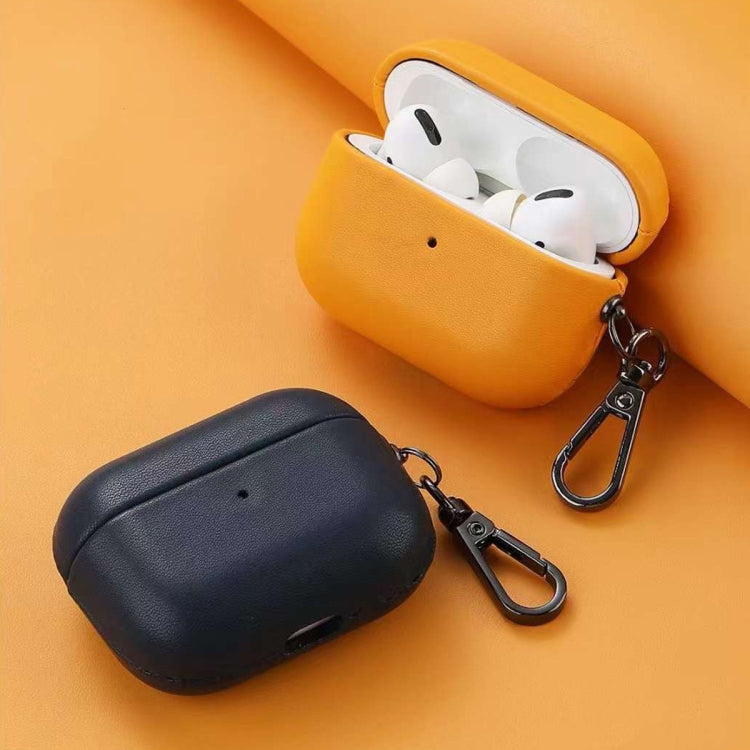 Gloss Oil PU Leather Wireless Bluetooth Earphone Protective Case