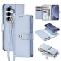 DUX DUCIS Lawa Series 2 in 1 Wallet Zipper Detachable MagSafe Phone Case with Lanyard, For Samsung Galaxy S26+ 5G, For Samsung Galaxy S26 Ultra 5G, For Samsung Galaxy S26 5G, For Samsung Galaxy S25 5G, For Samsung Galaxy S25 Ultra 5G