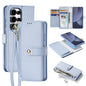 DUX DUCIS Lawa Series 2 in 1 Wallet Zipper Detachable MagSafe Phone Case with Lanyard, For Samsung Galaxy S26+ 5G, For Samsung Galaxy S26 Ultra 5G, For Samsung Galaxy S26 5G, For Samsung Galaxy S25 5G, For Samsung Galaxy S25 Ultra 5G