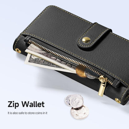 DUX DUCIS Lawa Series 2 in 1 Wallet Zipper Detachable MagSafe Phone Case with Lanyard, For Samsung Galaxy S26+ 5G, For Samsung Galaxy S26 Ultra 5G, For Samsung Galaxy S26 5G, For Samsung Galaxy S25 5G, For Samsung Galaxy S25 Ultra 5G