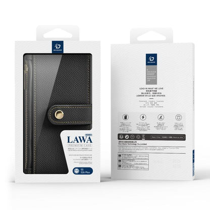 DUX DUCIS Lawa Series 2 in 1 Wallet Zipper Detachable MagSafe Phone Case with Lanyard, For Samsung Galaxy S26+ 5G, For Samsung Galaxy S26 Ultra 5G, For Samsung Galaxy S26 5G, For Samsung Galaxy S25 5G, For Samsung Galaxy S25 Ultra 5G