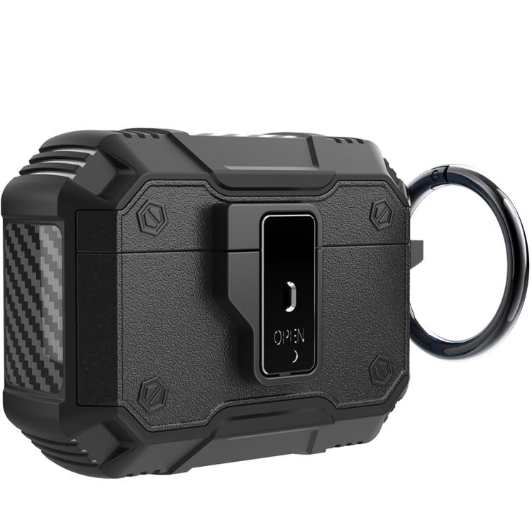 Non-slip  Armor Shockproof Earphones Case with Hook