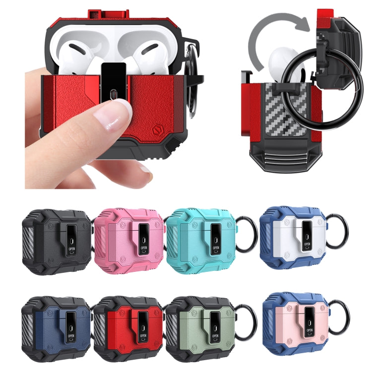Non-slip  Armor Shockproof Earphones Case with Hook