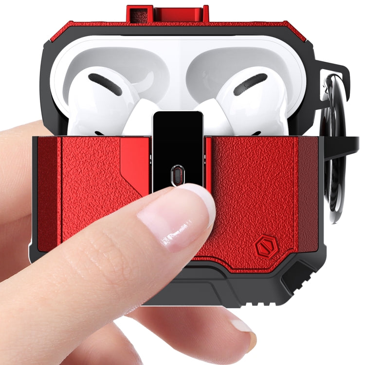 Non-slip  Armor Shockproof Earphones Case with Hook