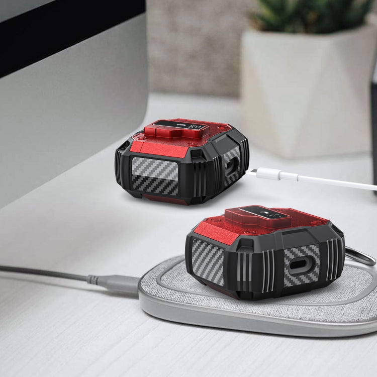 Non-slip  Armor Shockproof Earphones Case with Hook