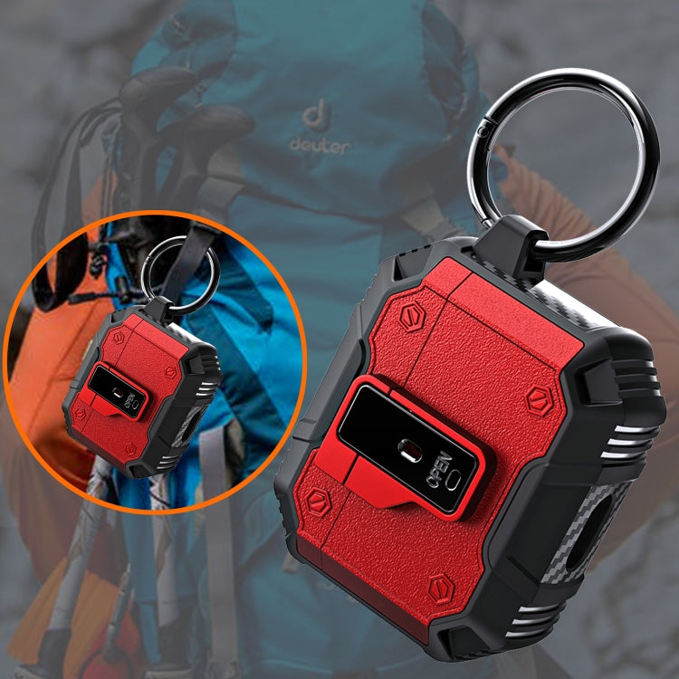 Non-slip  Armor Shockproof Earphones Case with Hook