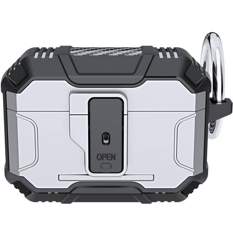 Non-slip TPU+PC Shockproof Earphones Case with Hook