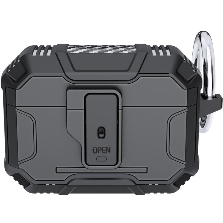 Non-slip TPU+PC Shockproof Earphones Case with Hook