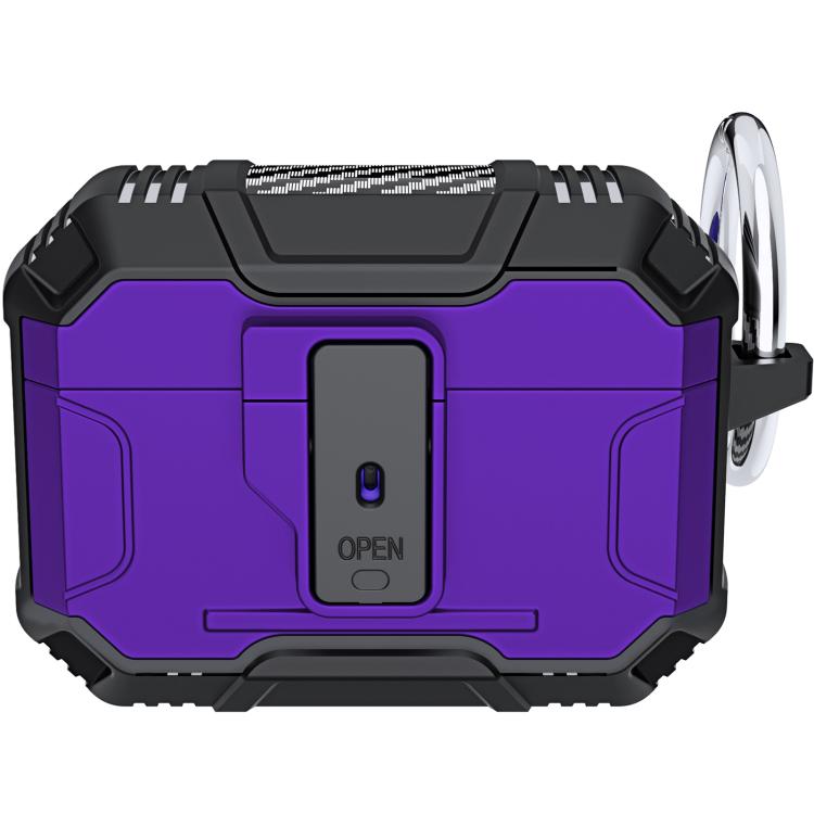 Non-slip TPU+PC Shockproof Earphones Case with Hook