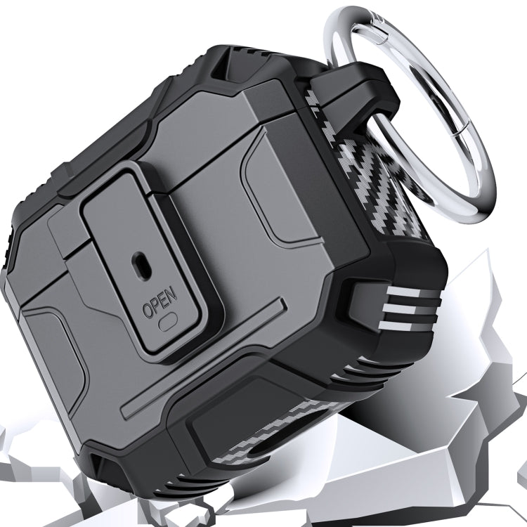 Non-slip TPU+PC Shockproof Earphones Case with Hook