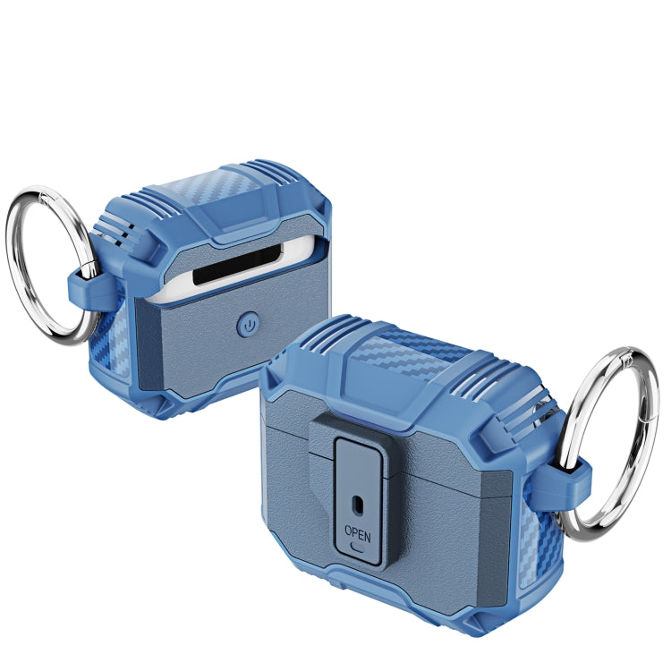 TPU + PC Shockproof Earphones Case with Hook