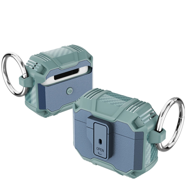 TPU + PC Shockproof Earphones Case with Hook