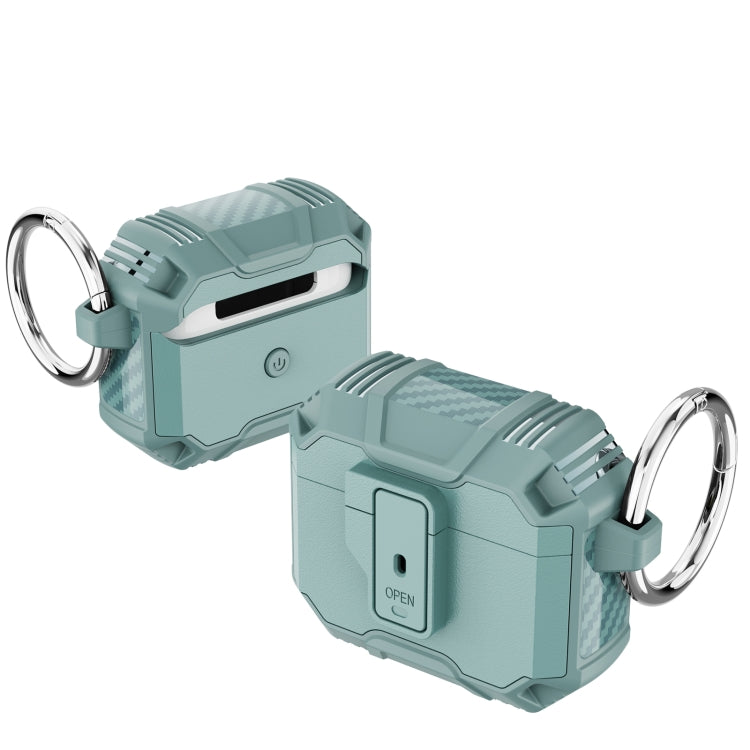 TPU + PC Shockproof Earphones Case with Hook