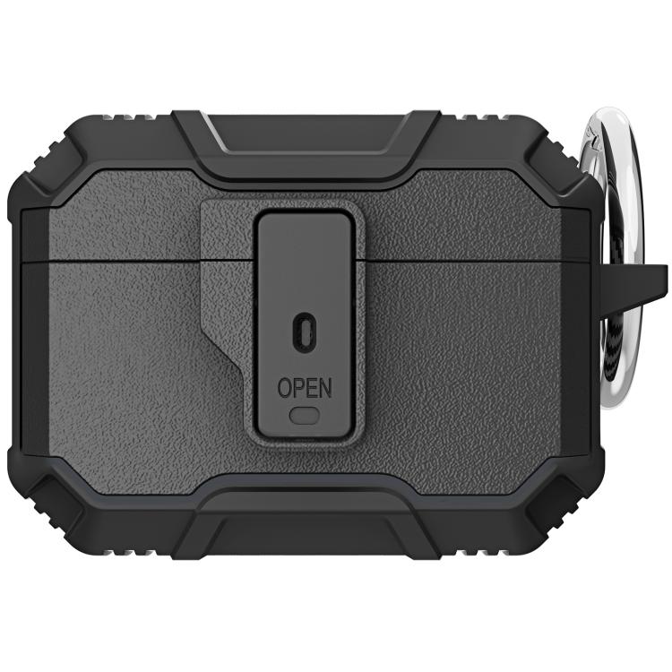 TPU + PC Shockproof Earphones Case with Hook