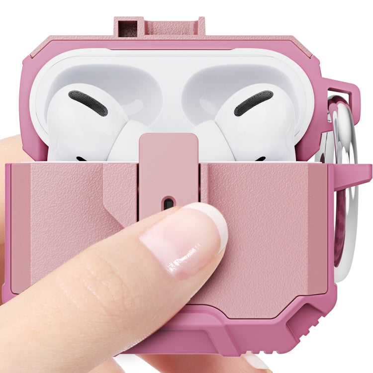 TPU + PC Shockproof Earphones Case with Hook
