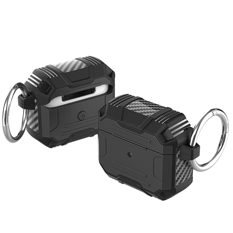 Armor TPU Hybrid PC Shockproof Earphones Cover with Hook