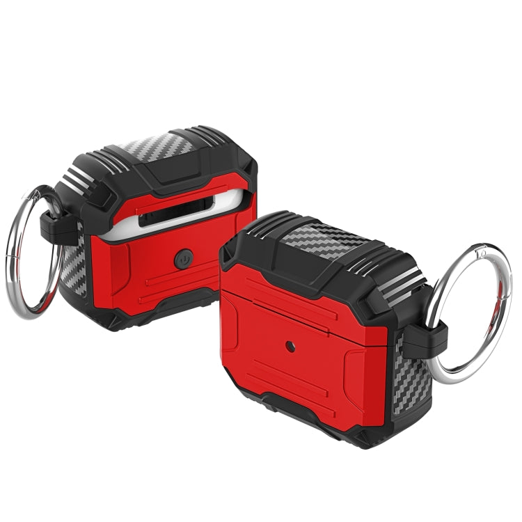 Armor TPU Hybrid PC Shockproof Earphones Cover with Hook