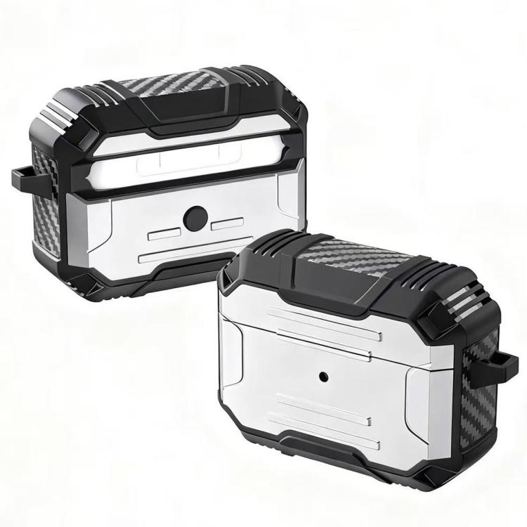 Armor TPU Hybrid PC Shockproof Earphones Cover with Hook