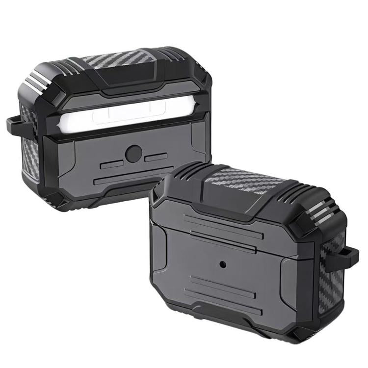 Armor TPU Hybrid PC Shockproof Earphones Cover with Hook