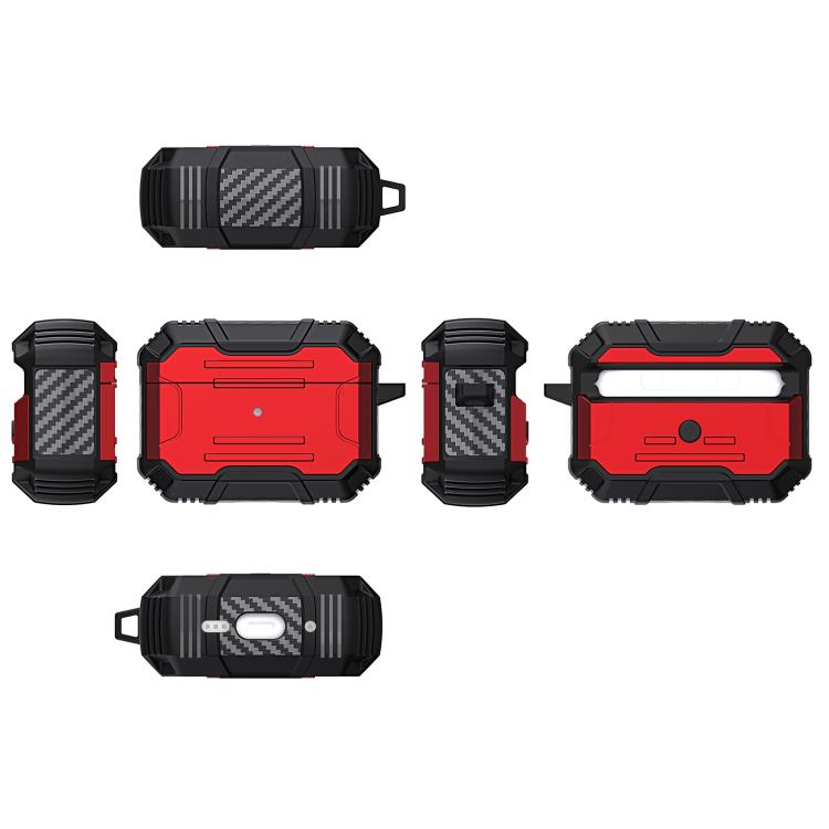 Armor TPU Hybrid PC Shockproof Earphones Cover with Hook