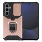 Camera Shield Card Slot PC+TPU Phone Case, For Samsung Galaxy S25 Ultra 5G, For Samsung Galaxy S24 FE 5G