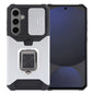 Camera Shield Card Slot PC+TPU Phone Case, For Samsung Galaxy S25 Ultra 5G, For Samsung Galaxy S24 FE 5G