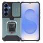 Camera Shield Card Slot PC+TPU Phone Case, For Samsung Galaxy S26+ 5G, For Samsung Galaxy S26 Ultra 5G, For Samsung Galaxy S26 5G, For Samsung Galaxy S25 Edge 5G, For Samsung Galaxy S25 5G, For Samsung Galaxy S25+ 5G