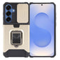 Camera Shield Card Slot PC+TPU Phone Case, For Samsung Galaxy S26+ 5G, For Samsung Galaxy S26 Ultra 5G, For Samsung Galaxy S26 5G, For Samsung Galaxy S25 Edge 5G, For Samsung Galaxy S25 5G, For Samsung Galaxy S25+ 5G