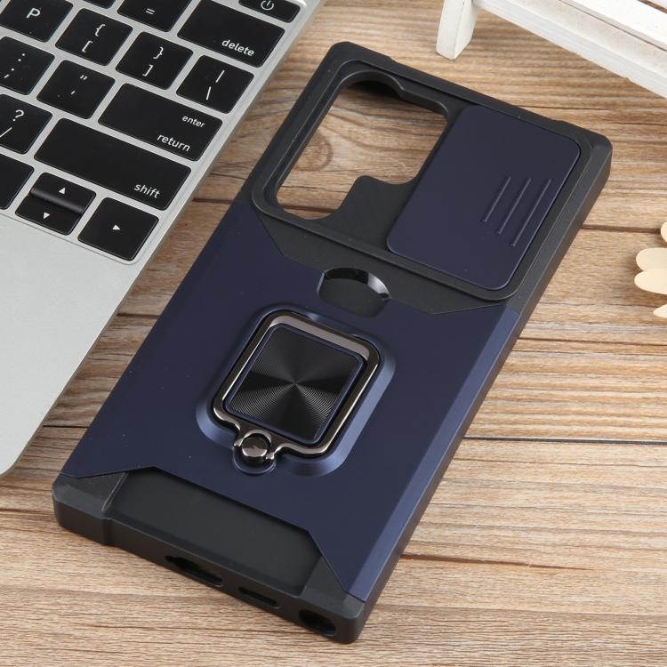 Camera Shield Card Slot PC+TPU Phone Case, For Samsung Galaxy S25 Ultra 5G, For Samsung Galaxy S24 FE 5G