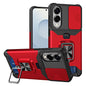 Camera Shield Card Slot PC+TPU Phone Case, For Samsung Galaxy S26+ 5G, For Samsung Galaxy S26 Ultra 5G, For Samsung Galaxy S26 5G, For Samsung Galaxy S25 Edge 5G, For Samsung Galaxy S25 5G, For Samsung Galaxy S25+ 5G