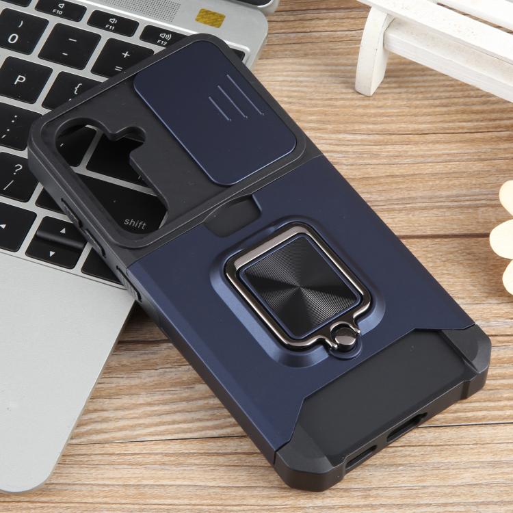 Camera Shield Card Slot PC+TPU Phone Case, For Samsung Galaxy S26+ 5G, For Samsung Galaxy S26 Ultra 5G, For Samsung Galaxy S26 5G, For Samsung Galaxy S25 Edge 5G, For Samsung Galaxy S25 5G, For Samsung Galaxy S25+ 5G