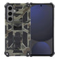 Camouflage Armor Kickstand TPU + PC Magnetic Phone Case, For Samsung Galaxy S26+ 5G, For Samsung Galaxy S26 Ultra 5G, For Samsung Galaxy S26 5G, For Samsung Galaxy S25 5G, For Samsung Galaxy S25+ 5G, For Samsung Galaxy S25 Ultra 5G                     ...