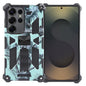 Camouflage Armor Kickstand TPU + PC Magnetic Phone Case, For Samsung Galaxy S26+ 5G, For Samsung Galaxy S26 Ultra 5G, For Samsung Galaxy S26 5G, For Samsung Galaxy S25 5G, For Samsung Galaxy S25+ 5G, For Samsung Galaxy S25 Ultra 5G                     ...